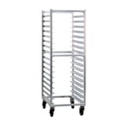 image of New Age 1361 17 Pan Mobile End Load Aluminum Bun / Sheet Pan Rack