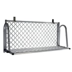 image of New Age 1373W NSF Aluminum Wall Mounted Boat Rack - 72" x 15"