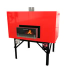 image of New York Brick Ovens 140 G Fire Show Series Gas Revolving Oven, 55" Inside Cooking Diameter