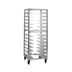 image of New Age 1640 13 Pan End Load Aluminum Universal  Bun / Sheet Pan Rack w/ 4-1/2" Bottom Load Slides