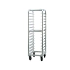 image of New Age 4332 Lifetime Series 15 Pan Mobile End Load Aluminum Bun / Sheet Pan Rack