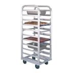 image of New Age 4337 Lifetime Series 11 Pan End Load Aluminum Roll-In Bun / Sheet Pan Rack 