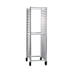image of New Age 6330 30 Pan Mobile Full Height End Load Aluminum Bun / Sheet Pan Rack 