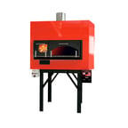 image of New York Brick Ovens 85 GW Inferno Series Wood/Gas Revolving Combo Oven, 33" Diameter