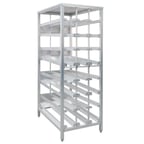 image of New Age 97294  Stationary First in First Out Can Rack with 156 #10 Cans Capacity, Adjustable Feet