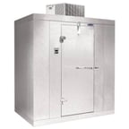 image of Nor-Lake KLB8766-C 6' X 6' Indoor Kold Locker™ Walk-In Cooler w/ Floor, Self-Contained