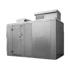 image of Nor-Lake KODB77812-C 8' X 12' Outdoor Kold Locker™ Walk-In Cooler w/ Floor, Self-Contained