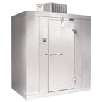 image of Nor-Lake KODB87612-C 6' X 12' Outdoor Kold Locker™ Walk-In Cooler w/ Floor, Self-Contained