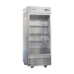 image of Norpole NP1R-G 29" One Section Reach-In Refrigerator w/ Glass Door, Bottom-Mount, 23 cu. ft.
