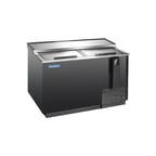 image of Norpole NPBC-50 50"W Black Bottle Cooler