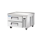 image of Norpole NPCB-36 36" 2 Drawers Refrigerated Chef Base, 7 cu. ft.