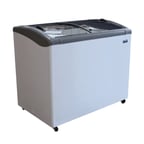 image of Ojeda USA NBH 43 43" Flat Lid Ice Cream Display Freezer, 7.63 cu. ft.