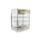 image of Omcan USA 40001 25" Countertop Heated Deli Display Case