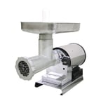 image of Omcan USA 41421 Countertop Electric Meat Grinder, #22 HUB, 25 hp