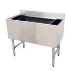 image of Omcan USA 43478 Underbar Ice Bin/Cocktail Unit with 134 lbs Ice Capacity