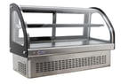 image of Omcan USA 44261 47" Drop In Curved Refrigerated Deli Display Case