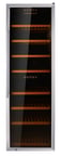 image of Omcan USA 45258 23" Glass Door Wine Refrigerator, Dual Temperature, 181 Bottles
