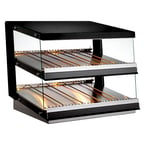 image of Omcan USA 47510 Countertop Hot Food Display Case