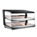 image of Omcan USA 47512 Countertop Hot Food Display Case