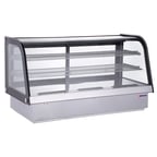image of Omcan USA 47561 48" Curved Refrigerated Deli Display Case