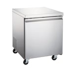 image of Omcan USA 50053 27" 1-Section Undercounter Freezer w/ 1 Door, 6.3 cu.ft.