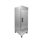 image of Omcan USA 59023 29" One Section Reach-In Freezer w/ Solid Door, Bottom Mount, 20 cu. ft.