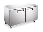 image of Omcan USA 59055 47" 2-Section Undercounter Freezer w/ 2 Doors, 11.3 cu.ft.