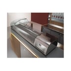 image of Oscartek TC900T 48" Countertop Refrigerated Sushi Display Case, Right Compressor