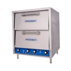 image of Bakers Pride P44S 26" Electric Countertop Pizza Bake Oven w/ 4 Decks, Thermostatic Controls