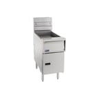image of Pitco SSHLVBNB-14 Fryer Dump Station w/ BNB Dump Station, Fryer Match Design, Top Drainer