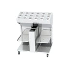 image of Piper Products 2ATCA-SN Tray Silverware Napkin Dispenser