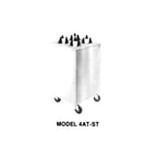 image of Piper Products 4AT7-ST Mobile Plate Dish Dispenser