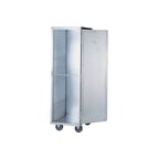 image of Piper Products 933 33 Pan Aluminum Bun / Food Pan Enclosed Cabinet w/ 1-1/2" Bottom Load Slides