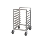 image of Piper Products A48-1826-8, 8 Pan Aluminum End Load Full Height Bun / Sheet Pan Rack 