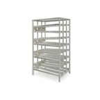 image of Piper Products CSR-FF-156 Aluminum Can Storage Rack with 156 #10 Cans Capacity