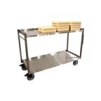 image of Piper Products ITD-4736 Correctional Tray Delivery Cart - 64-1/2"W x 28"D x 47"H