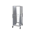 image of Piper Products RIUW64-17, 17 Tray Full Height Aluminum Universal Wide Angle Guide Rack
