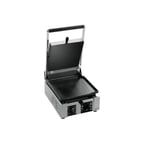 image of Univex PPRESS1F Single Cast Iron Panini Press w/ 10" x 10" Smooth Plates, 120V