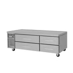 image of Turbo Air PRCBE-72R-N 72" 4 Drawers Refrigerated Chef Base, Marine Edge, 12 cu. ft.