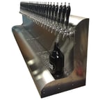 image of Perlick 3076-7 21" W Modular Draft Beer Dispensing Tower, Wall Mount