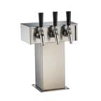 image of Perlick EA2110-3BPC Draft Beer Dispensing Tower, 3 Faucets