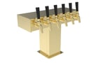 image of Perlick EA2110-6BTF Draft Beer Dispensing Tower, 6 Faucets