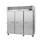 image of Turbo Air PRO-77F-N 77" Three Section Reach-In Freezer w/ 3 Solid Doors, Top Mount, 75 cu. ft.