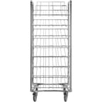 image of Proluxe DC96N NSF Mobile Chrome-Plated Dough Cart 