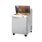 image of Turbo Air PST-28-12-N 27" Mega Top Sandwich/Salad Prep Table w/ 1 Door, 12 Pans