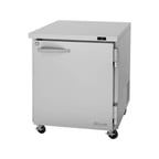 image of Turbo Air PUF-28-N 27" 1-Section Undercounter Freezer w/ 1 Door, 6.8 cu. ft.