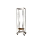 image of Prairie View LPZ3016 20 Pan Single Deep Mobile Lifetime Pizza Racks 