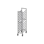 image of Prairie View WE5010KD-PL 12 Pan Heavy Duty Aluminum Platter Racks - Unassembled