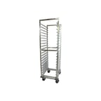 image of Prairie View WE5018INST 12 Pan End Load Institutional W-Series Bun / Sheet Pan Rack, Assembled