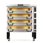 image of PizzaMaster PM 934ED 71" Quadruple Deck Electric Pizza Oven